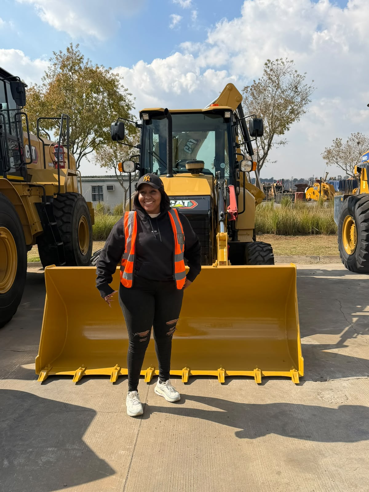 Our team on site at the Grapeseed equipment yard